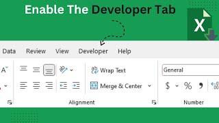 How to Enable The Excel Developer Tab - 2024