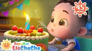 Feliz Cumpleaños a Lia y ChaCha Diversión sin Parar  LiaChaCha en Español - Canciones Infantiles