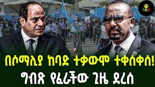 በሶማሊያ ተቃውሞ ተቀሰቀሰግብጽን ያስጨነቀው ጊዜ ደረሰ