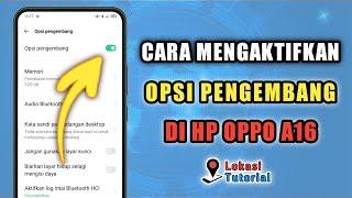 Cara Mengaktifkan Opsi Pengembang Di HP Oppo A16