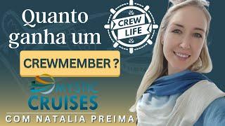 Cargos e Salarios com Natalia Preima  Mystic Cruises