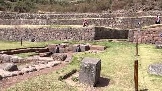 Ancient Inca site called Tipon in Peru