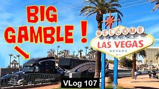 Huge HDT Rig Drives THE VEGAS STRIP? Las Vegas Baby Big Truck Las Vegas. Fulltime RV Life. HDT RV