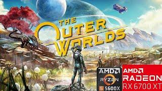 The Outer Worlds - Ryzen 5 5600X + RX 6700 XT - 1080 ULTRA Settings