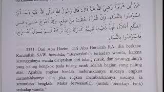 Hadits tentang wanita diciptakan dari tulang rusuk