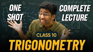 Trigonometry Class 10 in One Shot   Class 10 Maths Chapter 8 Complete Lecture  Shobhit Nirwan