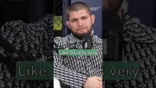 My father have BIG HEART DISCIPLINE GOOD VIEWS - Khabib TALKS about his Father