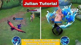 How To Use Julian Mobile Legends  Advance Tips Guides & Combo