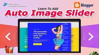 How To Add Auto Image Slider In Blogger Homepage  Tutor Pratik