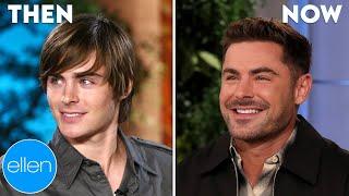 Then and Now Zac Efrons First and Last Appearances on The Ellen Show