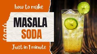 Masala Soda  Refreshing Summer Drinks  मसाला सोडा बनाएं घर पे  Lemonade Recipe  Tasty Container