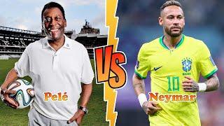 Pelé VS Neymar Transformation ⭐ From Baby To Now