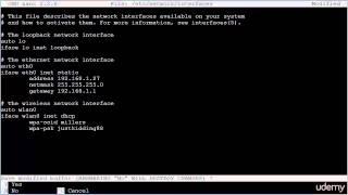 023  Basic networking ifconfig ifup ifdown  etc network interfaces