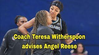 Chicago Sky Coach advises Angel Reese Receiving On-Court Coaching From Opposing Player