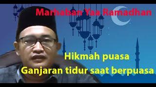 Ganjaran tidur di saat puasa  Hikmah ramadhan