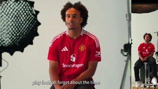 Zirkzee interview at Manchester United