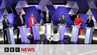 UK election debate sees political parties clash over tax and immigration  BBC News