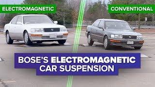 Watch Boses incredible electromagnetic car suspension system in action