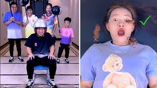 Compilation Of Popular Challenges On Tik Tok So Funny！！ #Funnyfamily #Partygamers #Familygamers