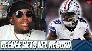 Cowboys star CeeDee Lamb breaks NFL record in 49-17 clobbering of Giants  Voch Lombardi Live