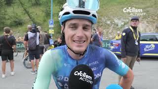 Tour de France 2024 - Nicolas Prodhomme  Le Col de la Bonette ? Je nai pas vu le paysage