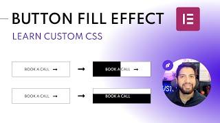 Elementor Button Hover Fill Effect With Custom CSS  Elementor Pro CSS Tutorial