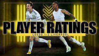 PLAYER RATINGS  Liverpool 1-2 Leeds