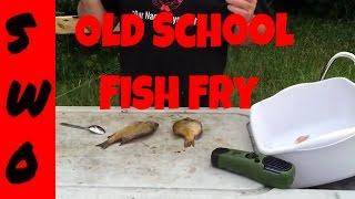 OLD SCHOOL Bluegill Cleaning and Cooking