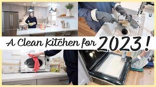 HOW TO CLEAN YOUR KITCHEN APPLIANCES  Winter Kitchen Refresh & Reset  Speed Cleaning