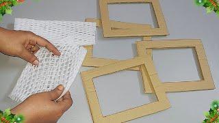 Beautiful Home decor Idea from Cardboard  DIY Best out waste craft idea