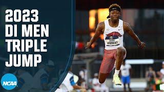 Mens triple jump final - 2023 NCAA outdoor track and field championships