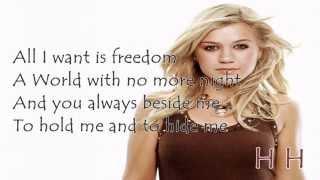 Josh Groban - All I Ask of You Duet with Kelly Clarkson w Lyrics HD Asian