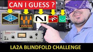 LA2A Blindfold Challenge - Can I Guess UAD Waves NI IK Softube