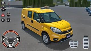 Fiat Doblo Taksi Park Etme Oyunu #2 - Araba Oyunları - Taxi Fiat Van Driving - Android Gameplay