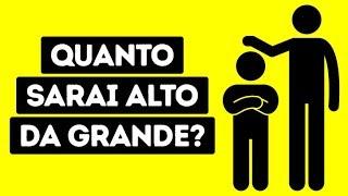 Quanto Sarai Alto da Adulto?