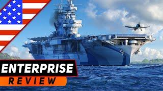 АВИАНОСЕЦ ENTERPRISE АМЕРИКАНСКИЙ БРОНЕБОЙЩИК МИР КОРАБЛЕЙWORLD OF WARSHIPS