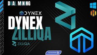 Dynex DNX and Zilliqa ZIL Dual Mining Tutorial