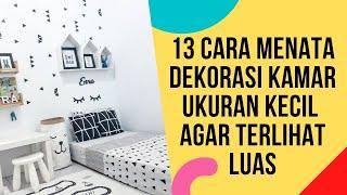 13 Cara Menata Dekorasi Kamar Tidur Ukuran Kecil Agar Terlihat Luas