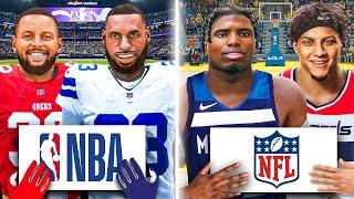 I Swapped NBA & NFL Players