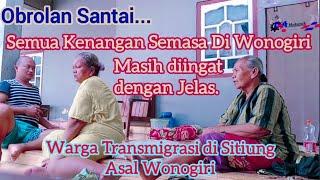 Warga Transmigrasi di Sitiung 2 Dharmasraya Sumatera Barat asal Wonogiri Jawa Tengah