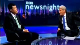 Chinese and Japanese ambassadors interviewed on BBC Newsnight