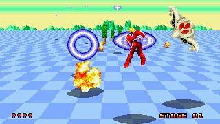 Space Harrier II Longplay Sega Genesis QHD