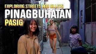 EXPLORING STREETS AND ALLEYS Walk Tour ¦ PINAGBUHATAN PASIG CITY ¦ Real Life Philippines