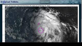 Sunday evening Ian Strengthening Significant Impacts to Cuba and Florida expected this Week