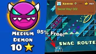 All Free Demon With Fast Secret Way Free Stars Instantly  Geometry Dash 2.2