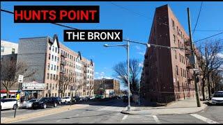 Exploring Bronx - Walking Hunts Point  Bronx NYC
