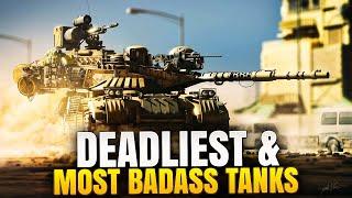 Top 10 Main Battle Tanks 2021  Deadliest & Most Badass Tanks in the World