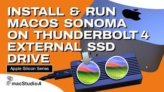 Install macOS Sonoma On External SSD Drive The Fast Way How To