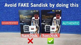 FAKE vs Original Sandisk Extreme Pro Micro SD  How to avoid FAKE Cards Gadgets of Infinity