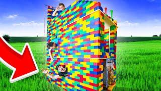 LAST TO LEAVE 3 STORY LEGO HOUSE KEEPS IT